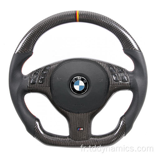 Volant en fibre de carbone pour BMW E46